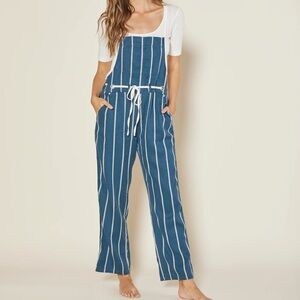 OUTERKNOWN NEW! Topanga Linen & Organic Cotton Blend Overalls XS